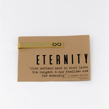 Gold Eternity Tie Bars